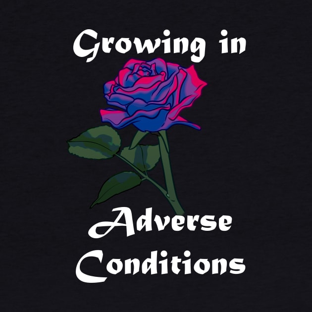 Bisexual Pride Rose by Show No Marcy 